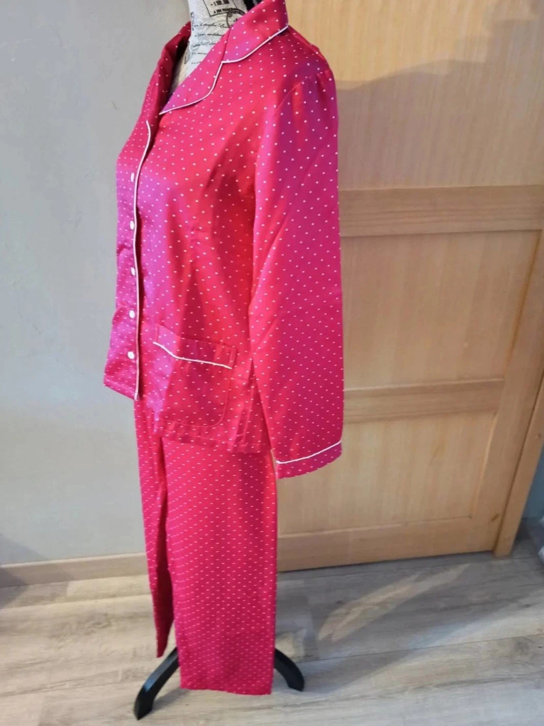 2-piece Pajama Set, polka dot fuchsia, Damart Size 36 – photo 2
